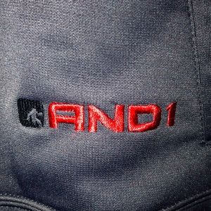 AND1 Basketball Sweatshirt Hoodie Pullover Size M